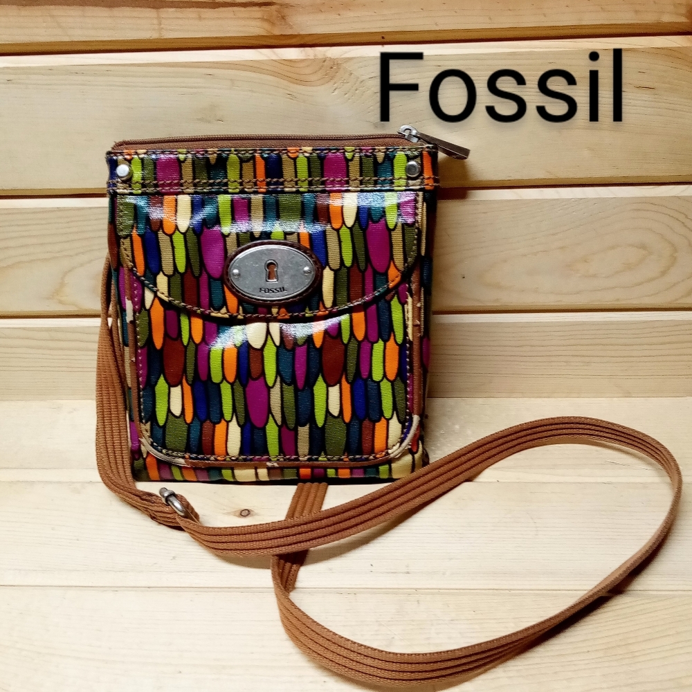 Fossil Multicolor Crossbody Bag